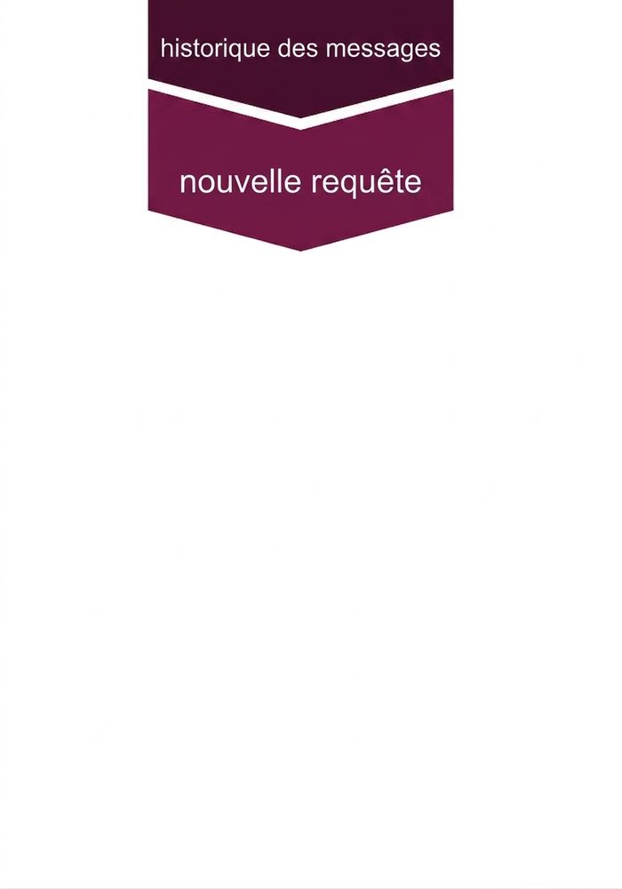 Configuration de la conversation mise à jour avec la nouvelle requête.