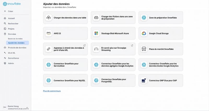 GIF montrant comment créer une table à partir d'un stage