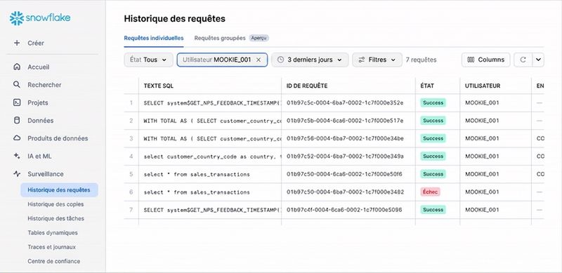 GIF : afficher l'historique des requêtes