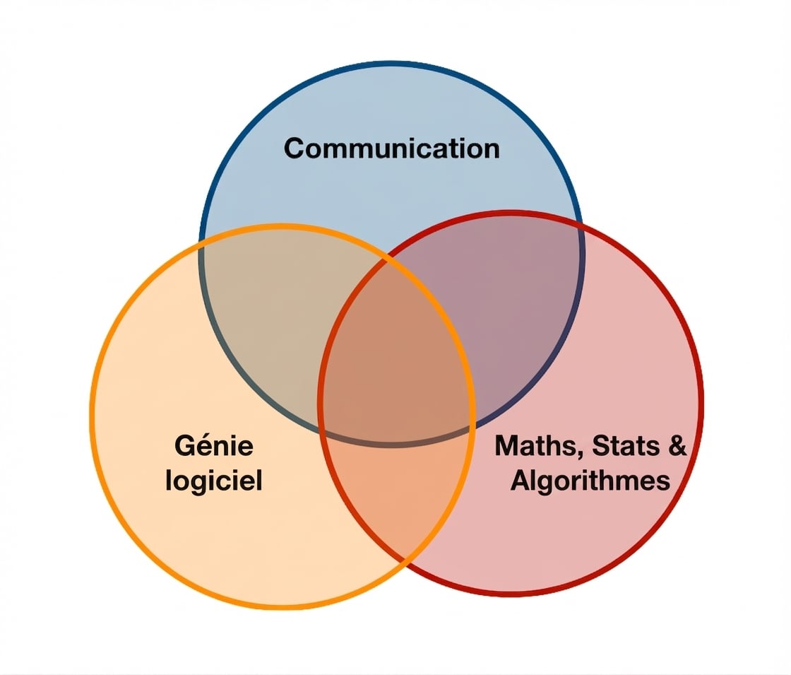 Diagramme de Venn de la science des données