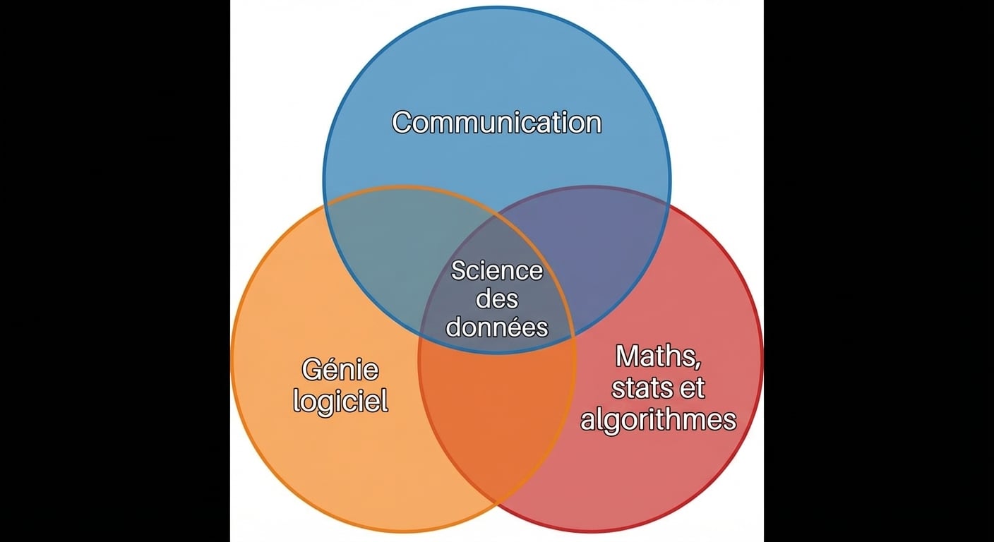 Diagramme de Venn de la science des données