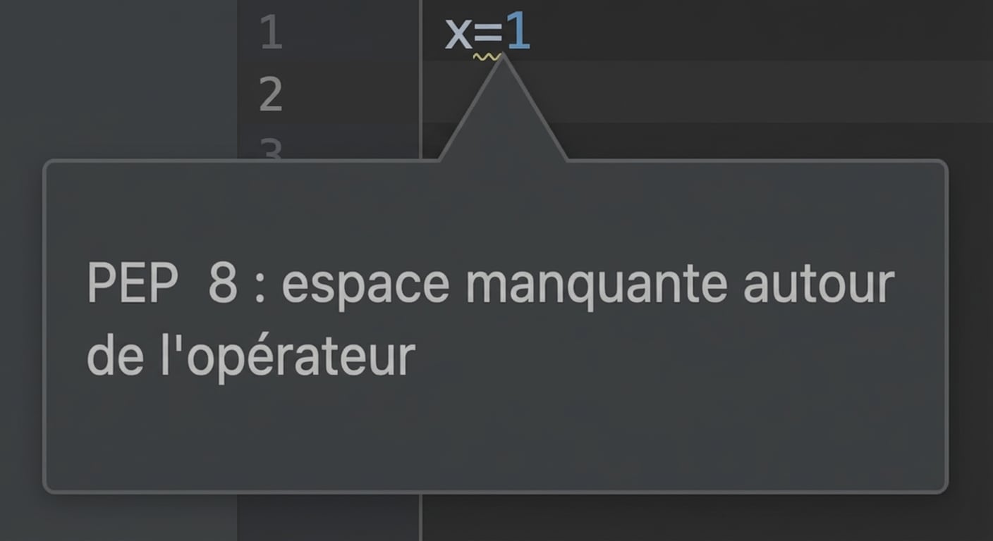 PEP 8 avec PyCharm