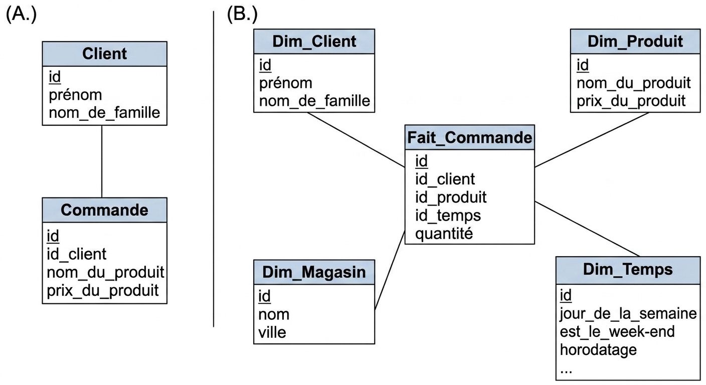 Star Schema Multiple Choice Image