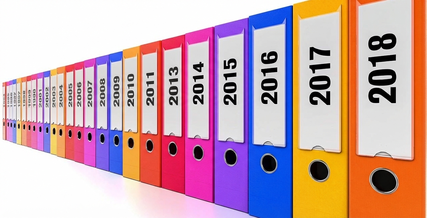 Image of file archives by date