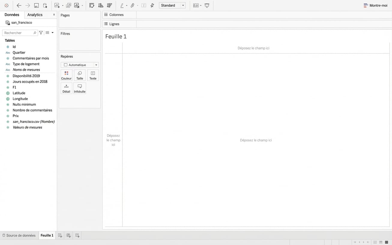 Dimensions et mesures