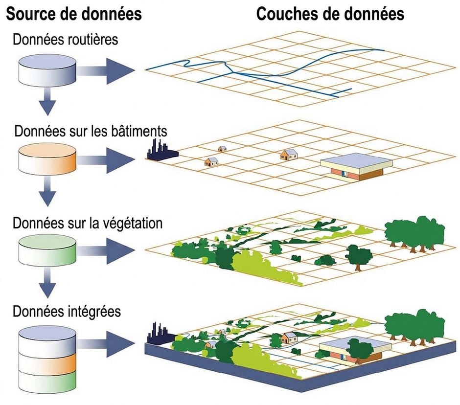 exemple de données géospatiales