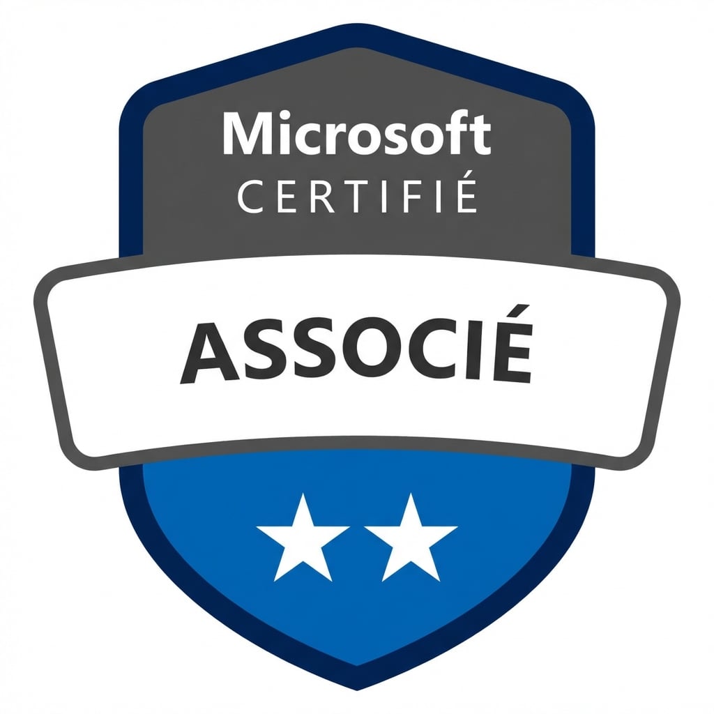 Certificat délivré après la réussite de l'examen PL-300 Microsoft Power BI Data Analyst