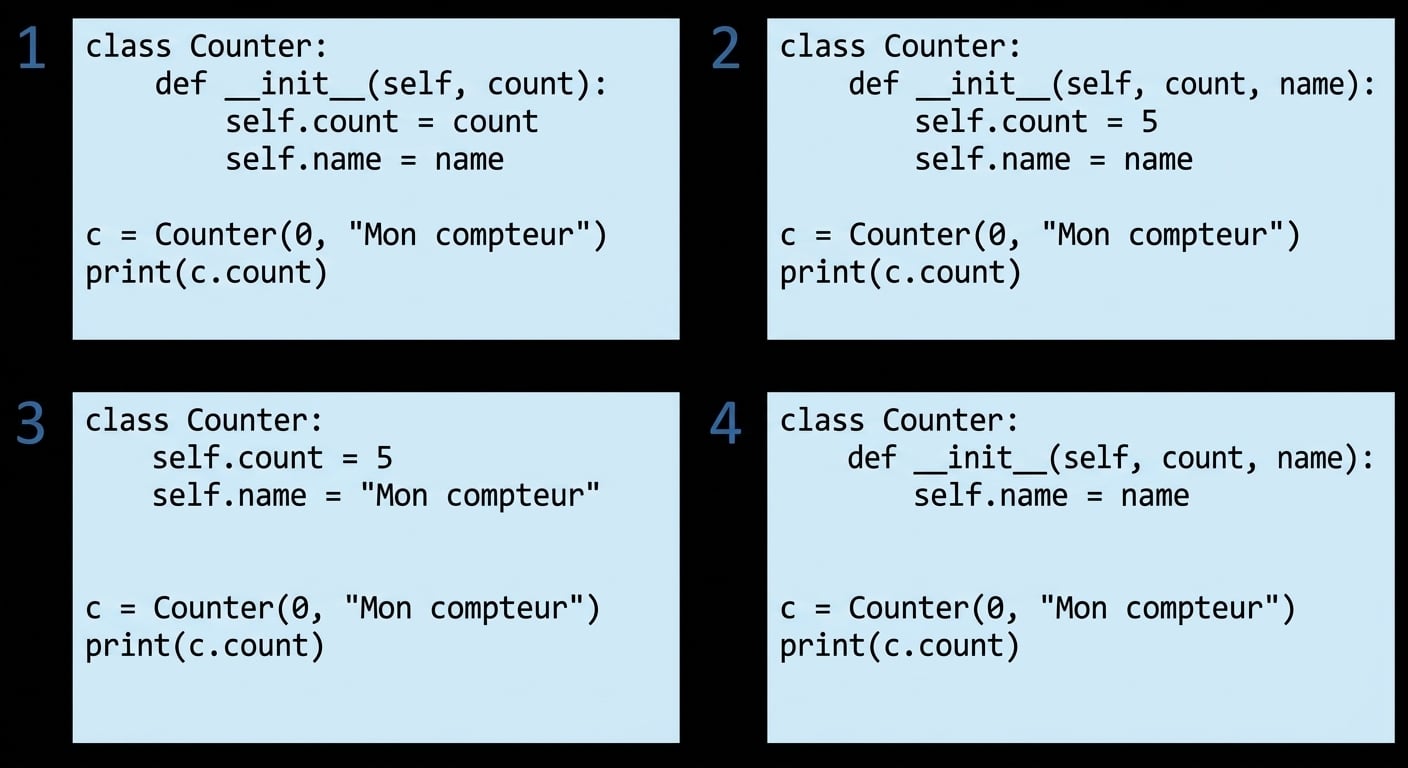 4 code blocks