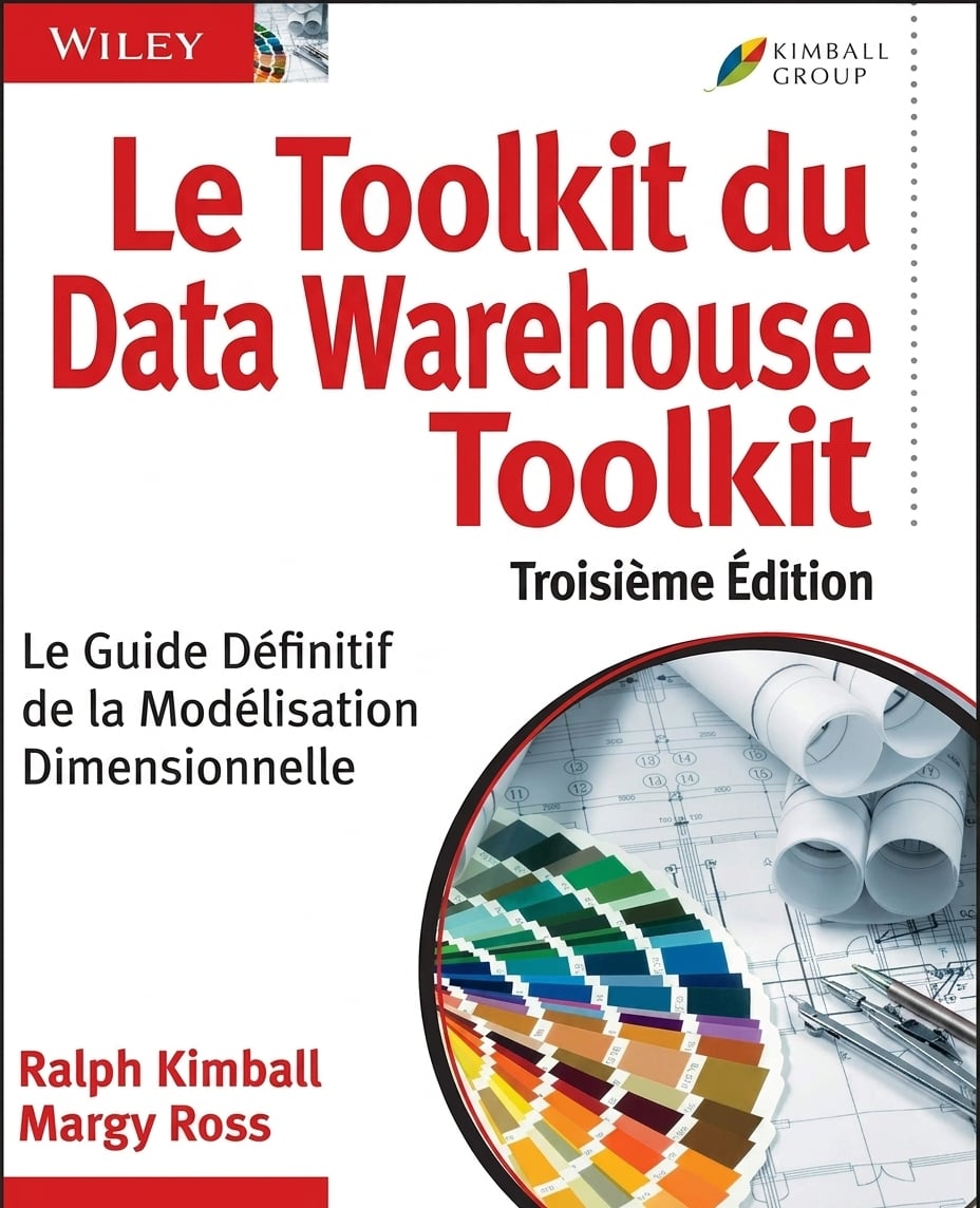 Couverture du livre The Data Warehouse Toolkit co-écrit par Ralph Kimball