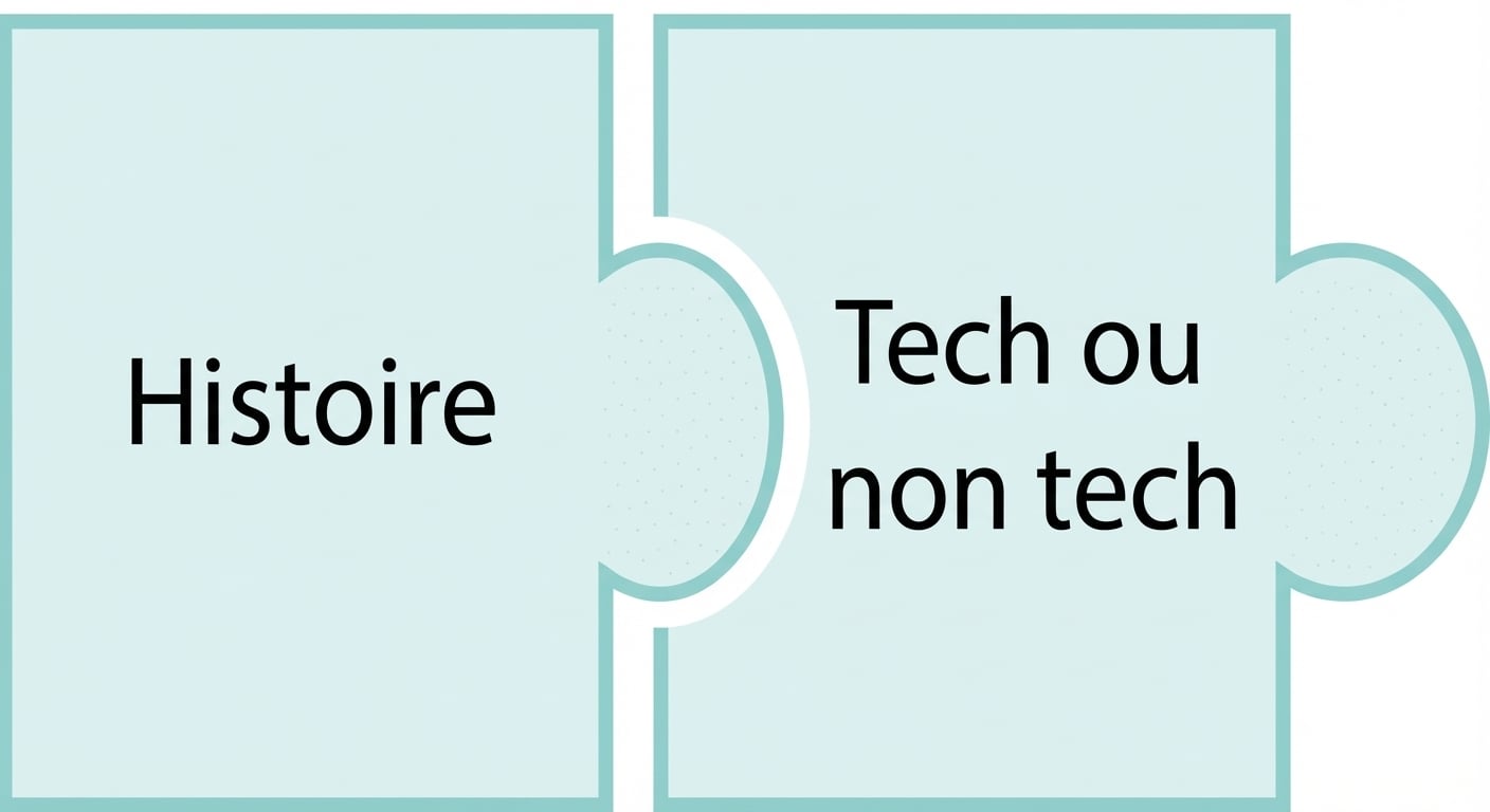 pièce de puzzle avec le mot technotech