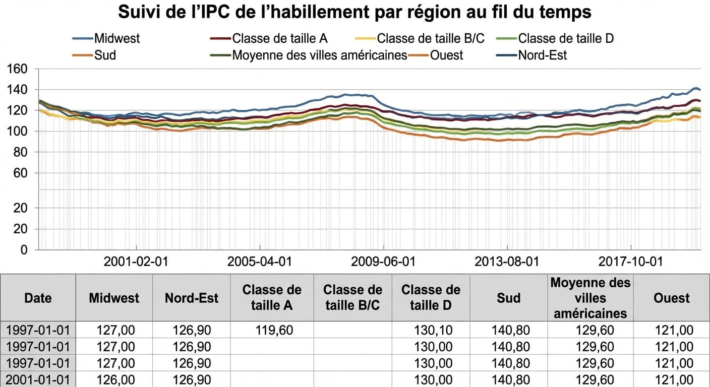 Exemple de rapport paginé dans Power BI.