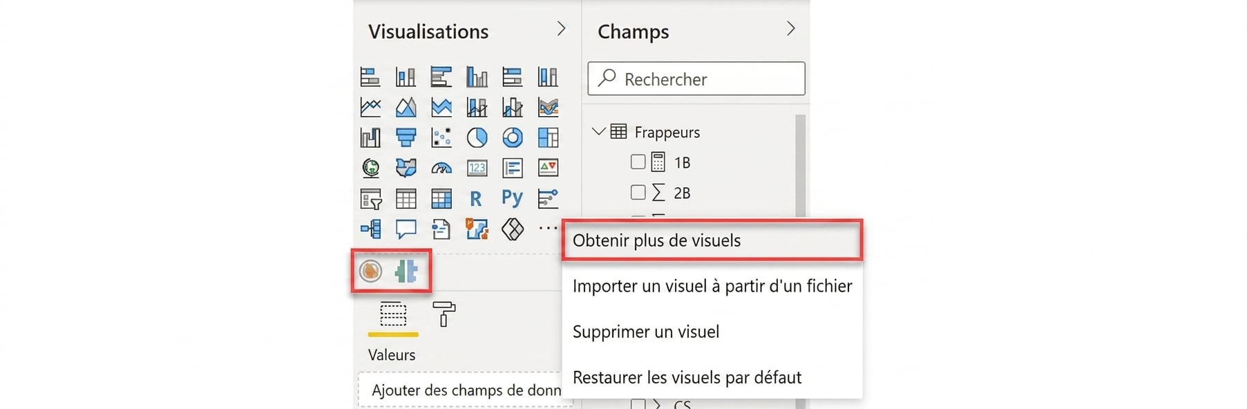 Visuels personnalisés dans Power BI