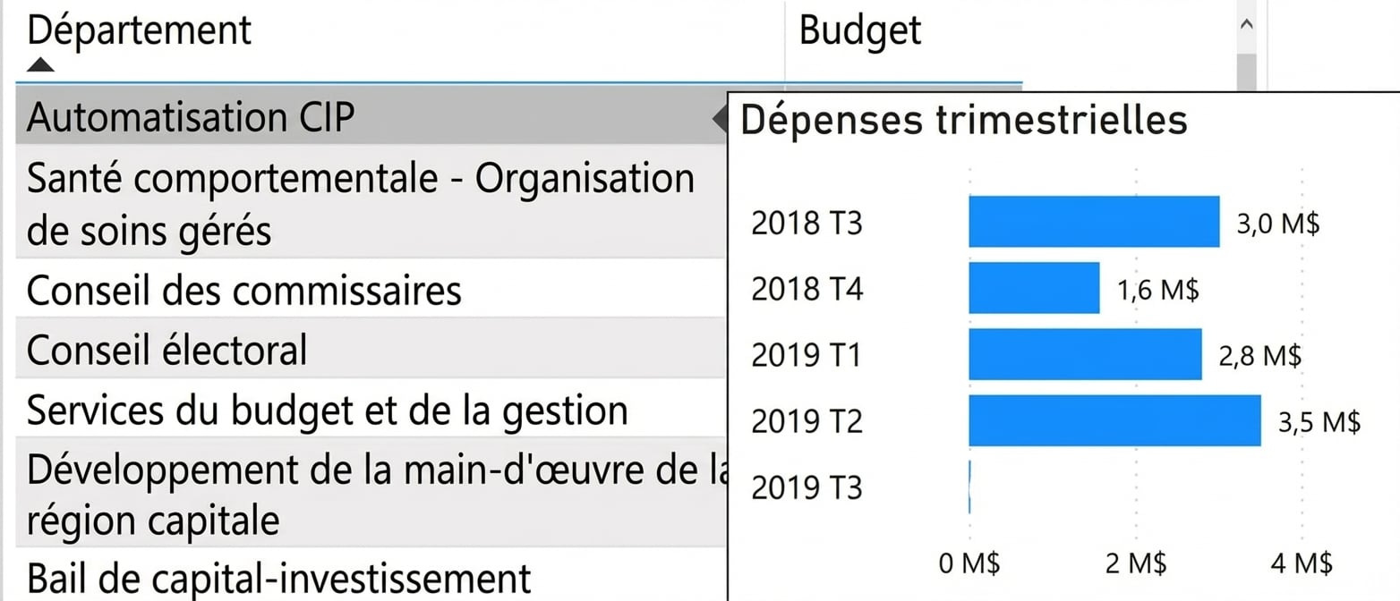 Exemple d’info-bulle personnalisée