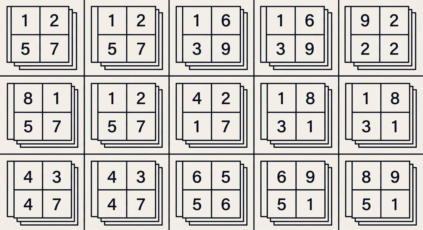 schéma d’un array 4D