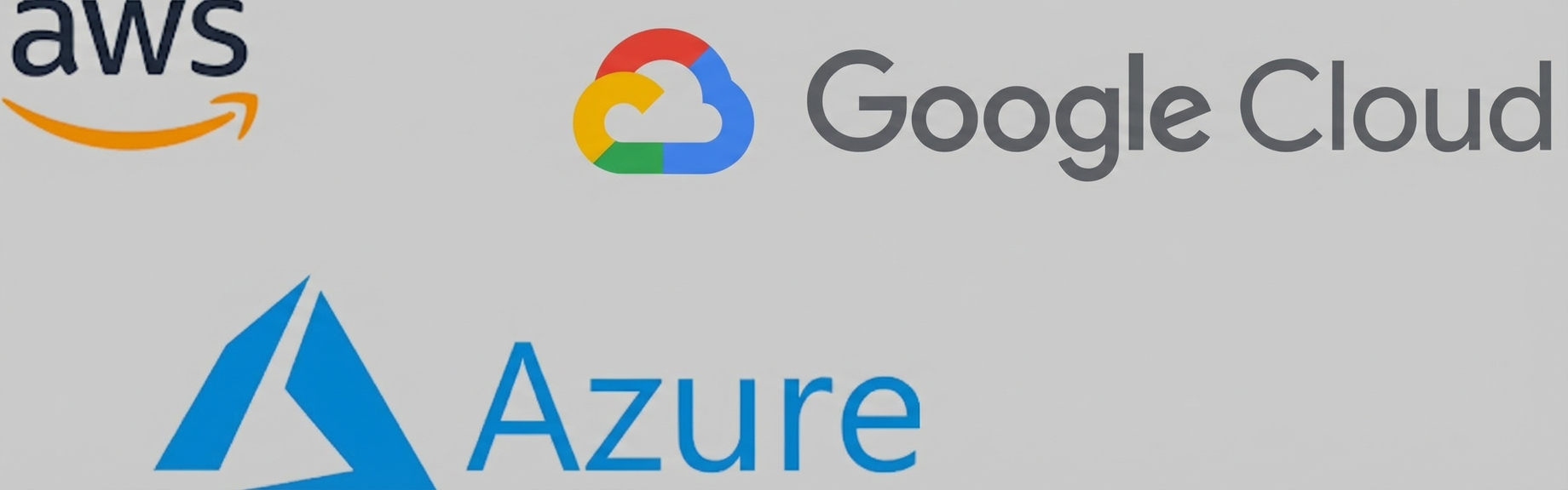 Logos des fournisseurs de cloud courants