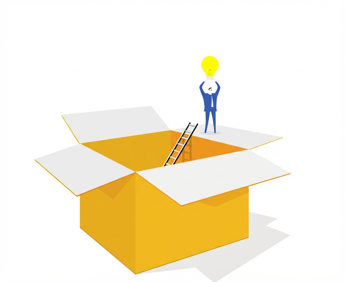 Un homme à la découverte d’insights