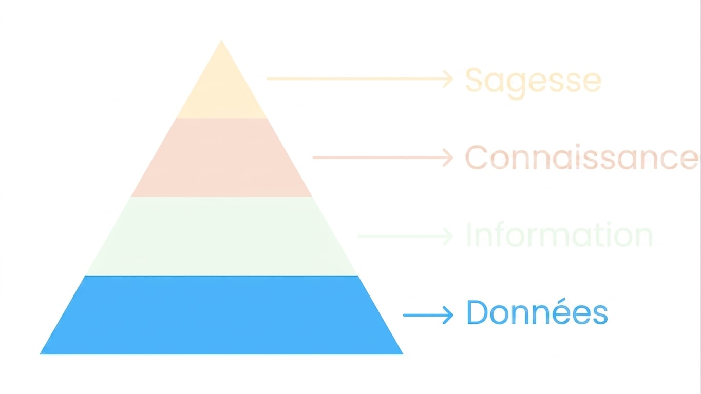La pyramide DICS avec les données mises en évidence