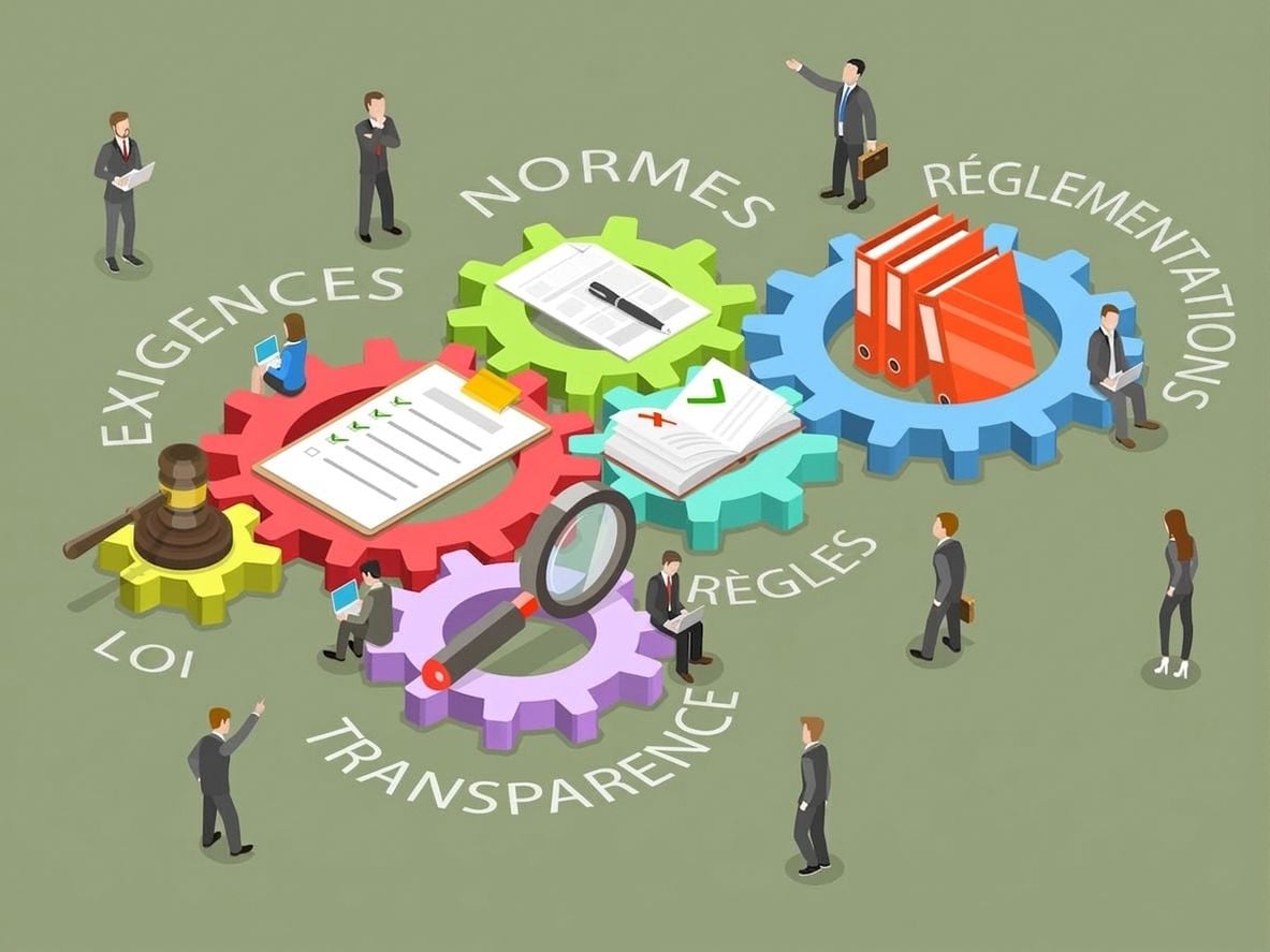 Regulatory compliance illustration