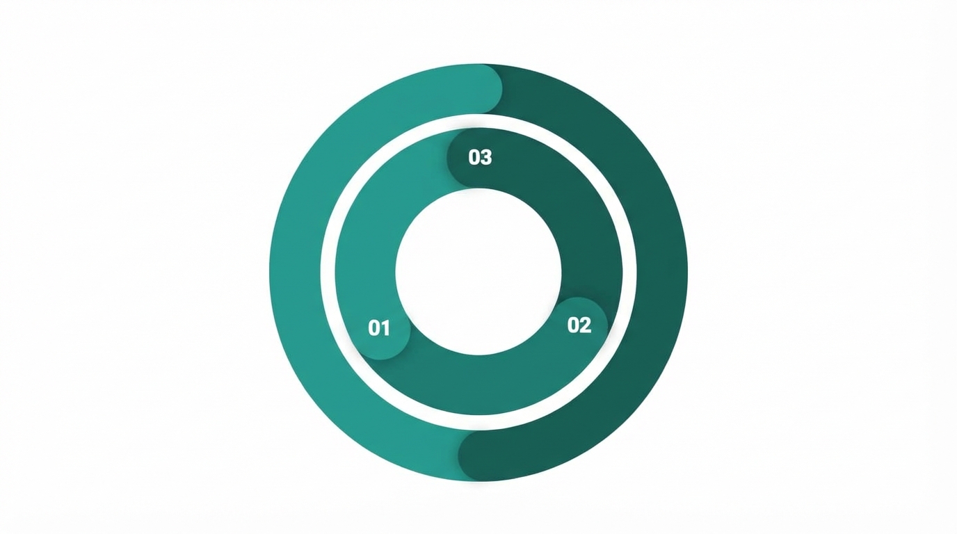 Diagramme résumant les avantages d’une culture des données durable(1).