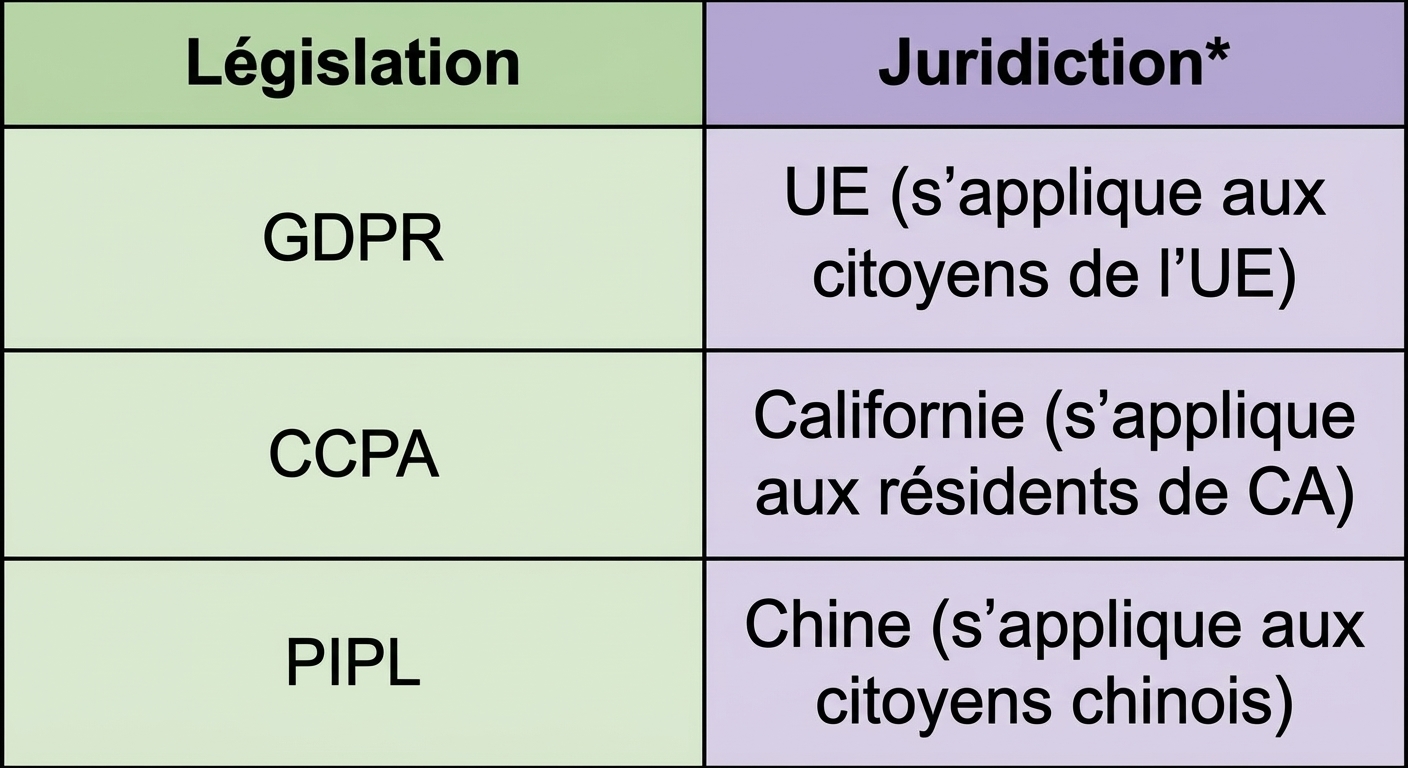 Législation et juridiction