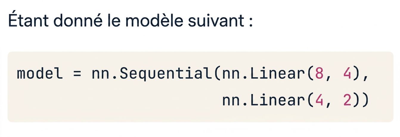Bloc de code pour un réseau à deux couches