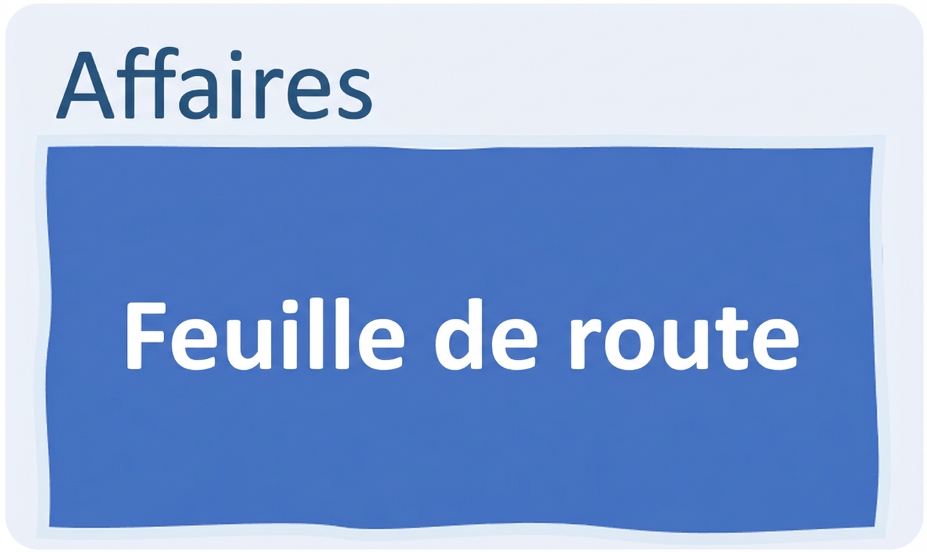 Accompagnement, vision et feuille de route