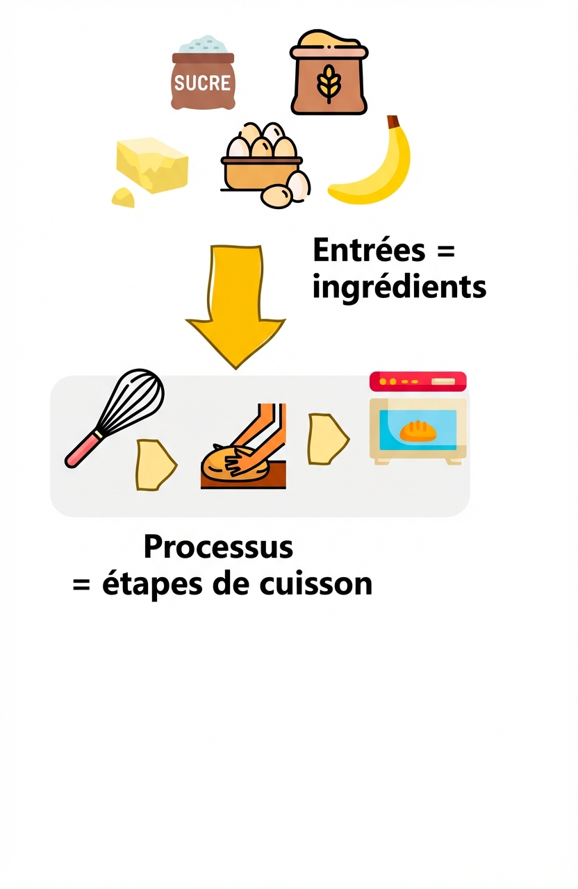 Recette de cuisine vue comme un algorithme