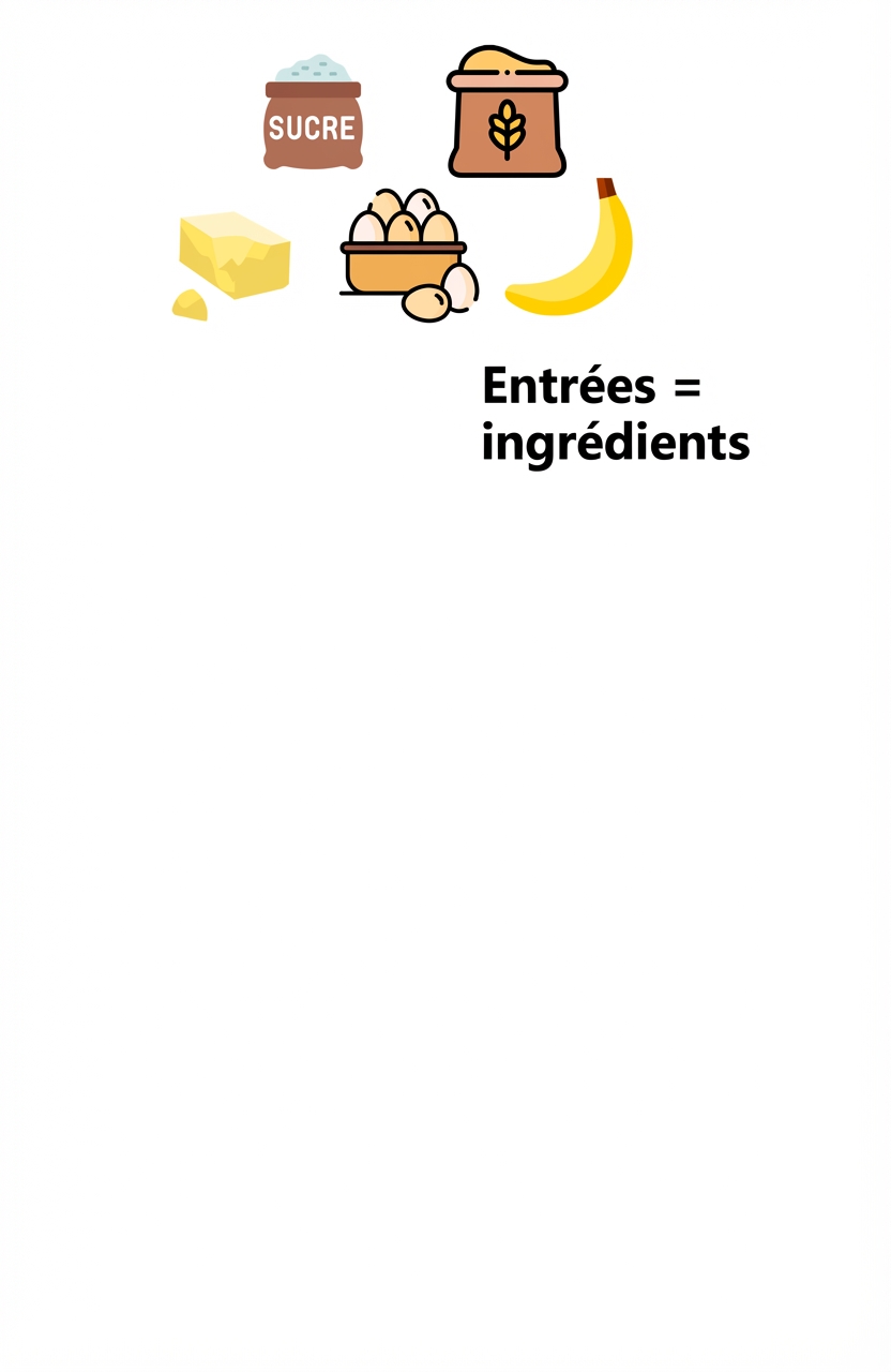 Recette de cuisine vue comme un algorithme