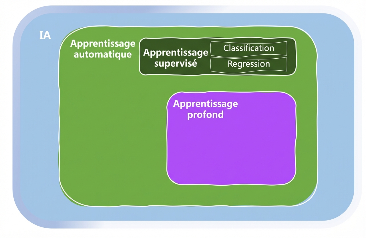 Domaines du machine learning
