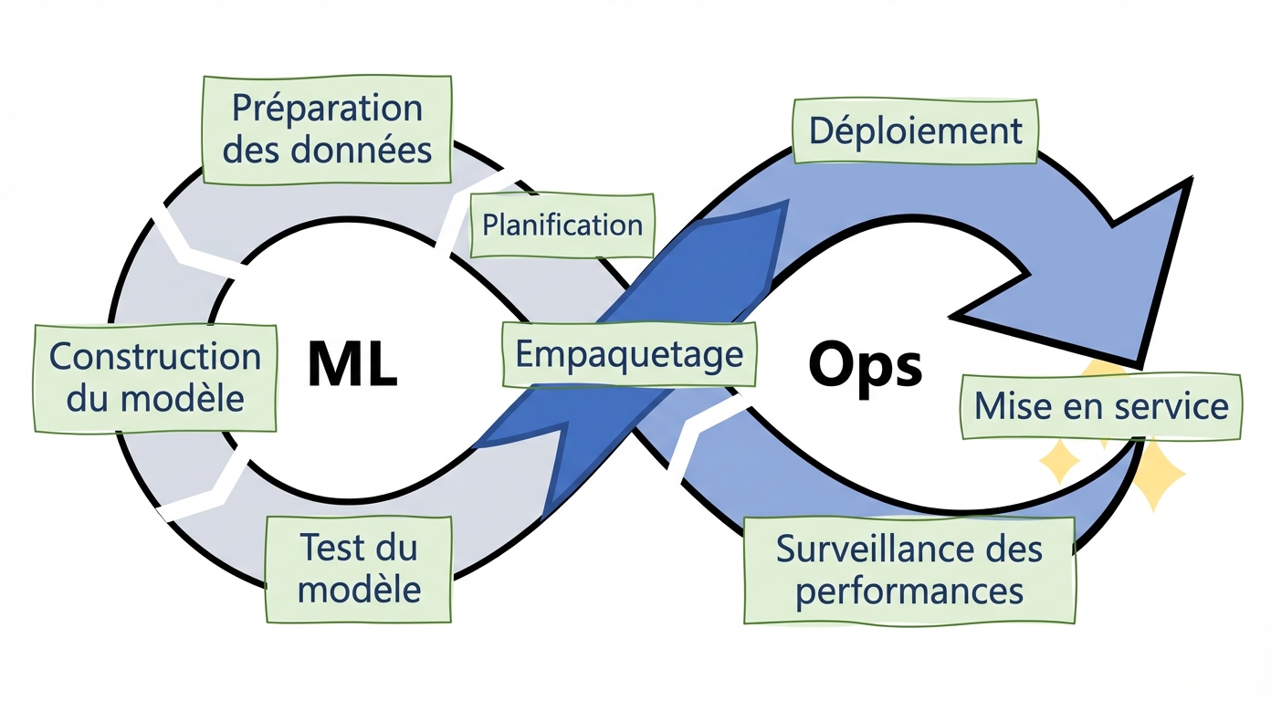 Étapes de la méthodologie MLOps