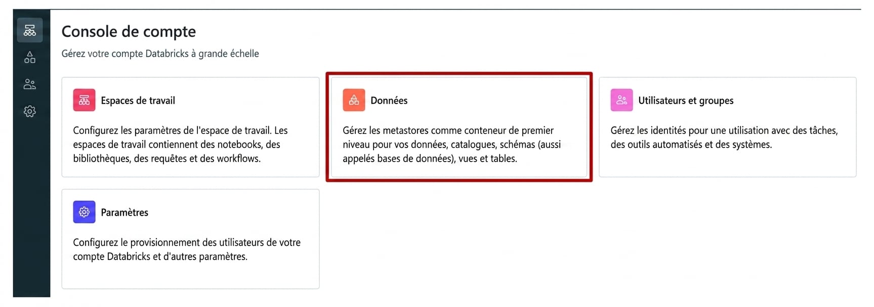 Account Console Data