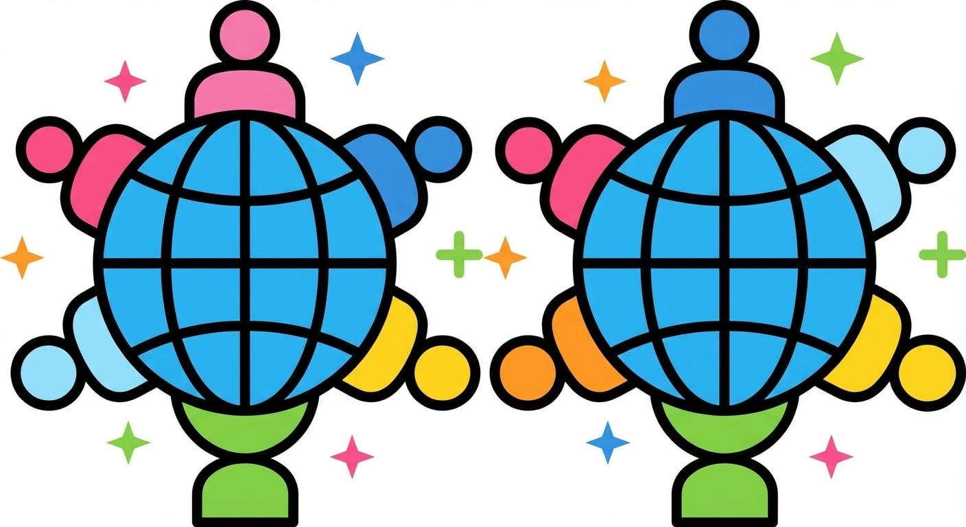 An icon symbolizing the complexity of culture and regional variations.