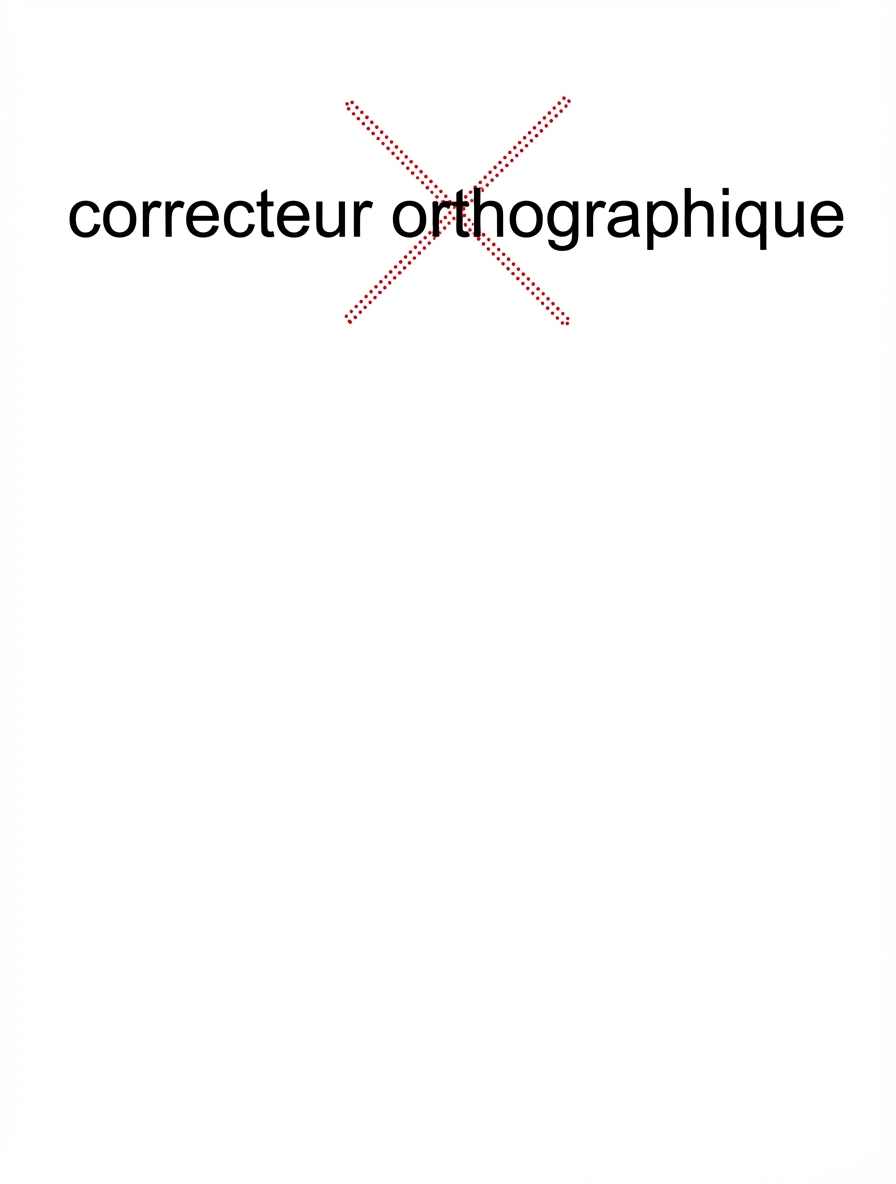 Vérification orthographique