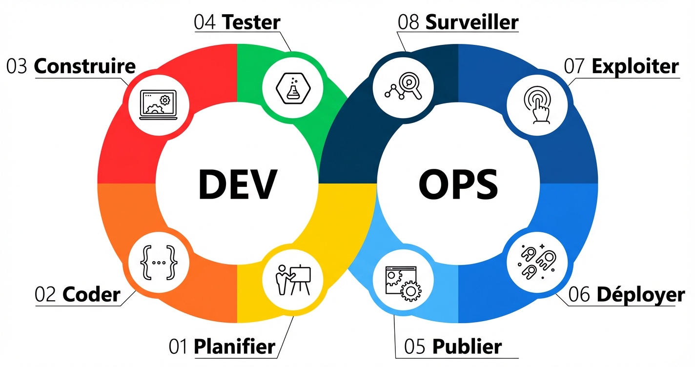 Cycle de DevOps.