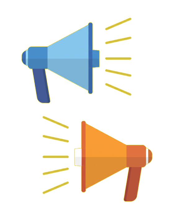 Icon representing an alert sign.