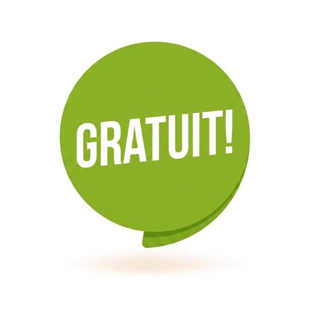 bulle avec le mot « free »