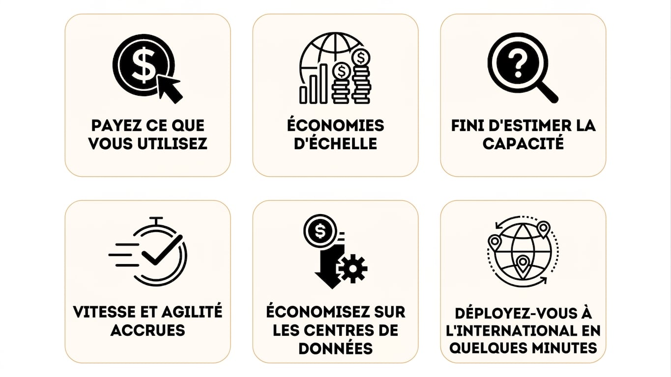 Liste des avantages