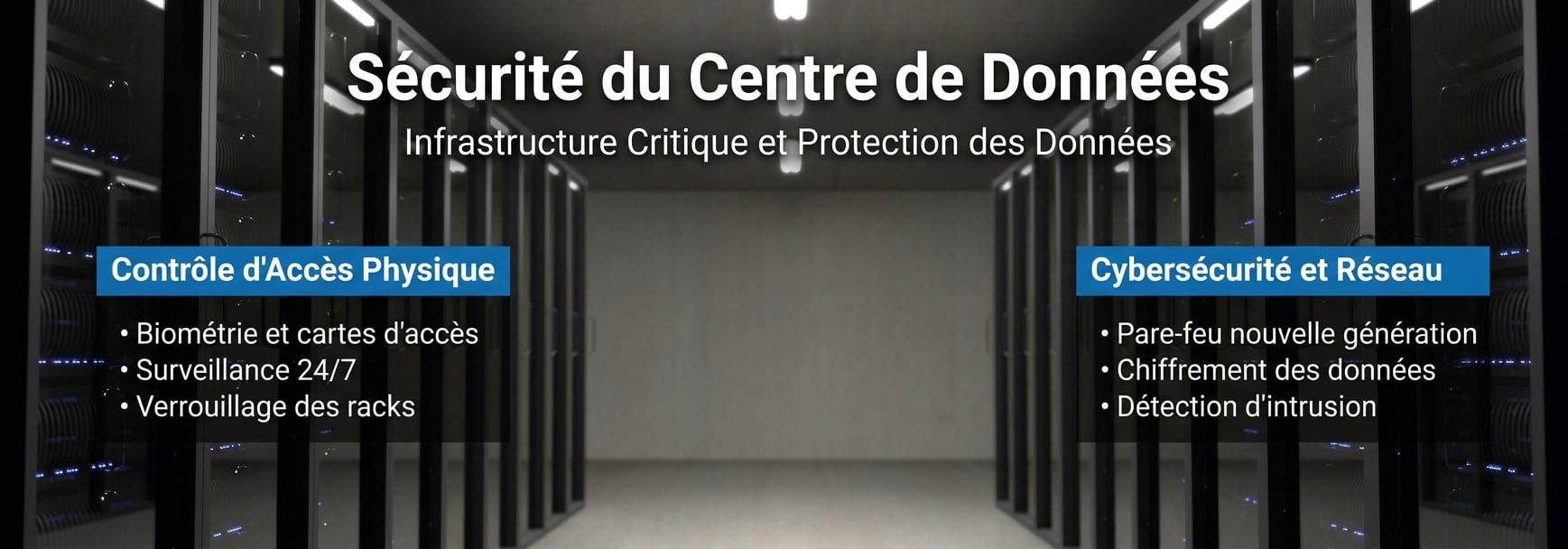 Photographie d'une salle de serveurs