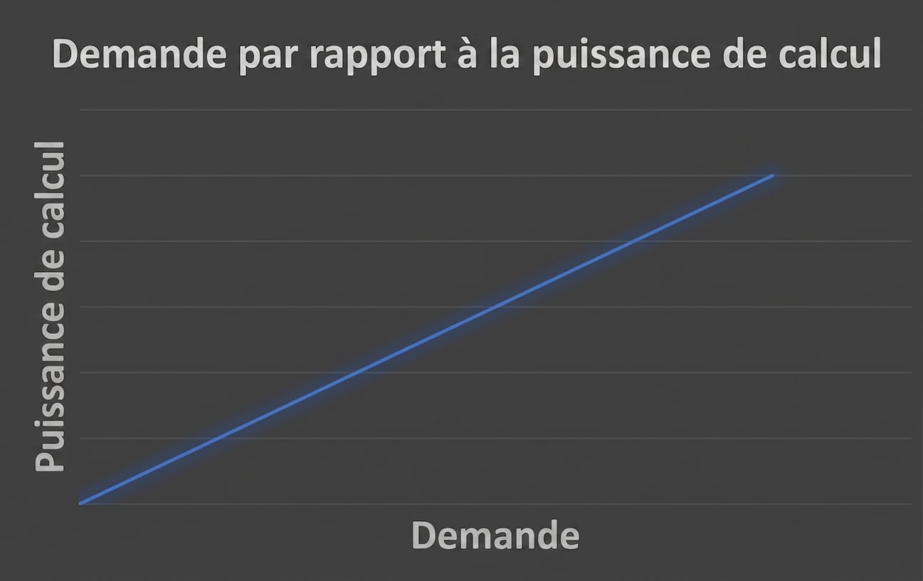 Demande et puissance de calcul