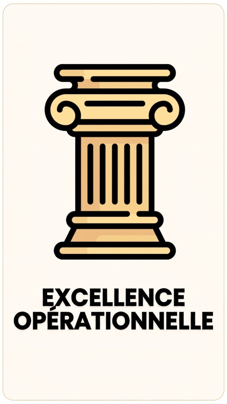 Le pilier de l'excellence opérationnelle