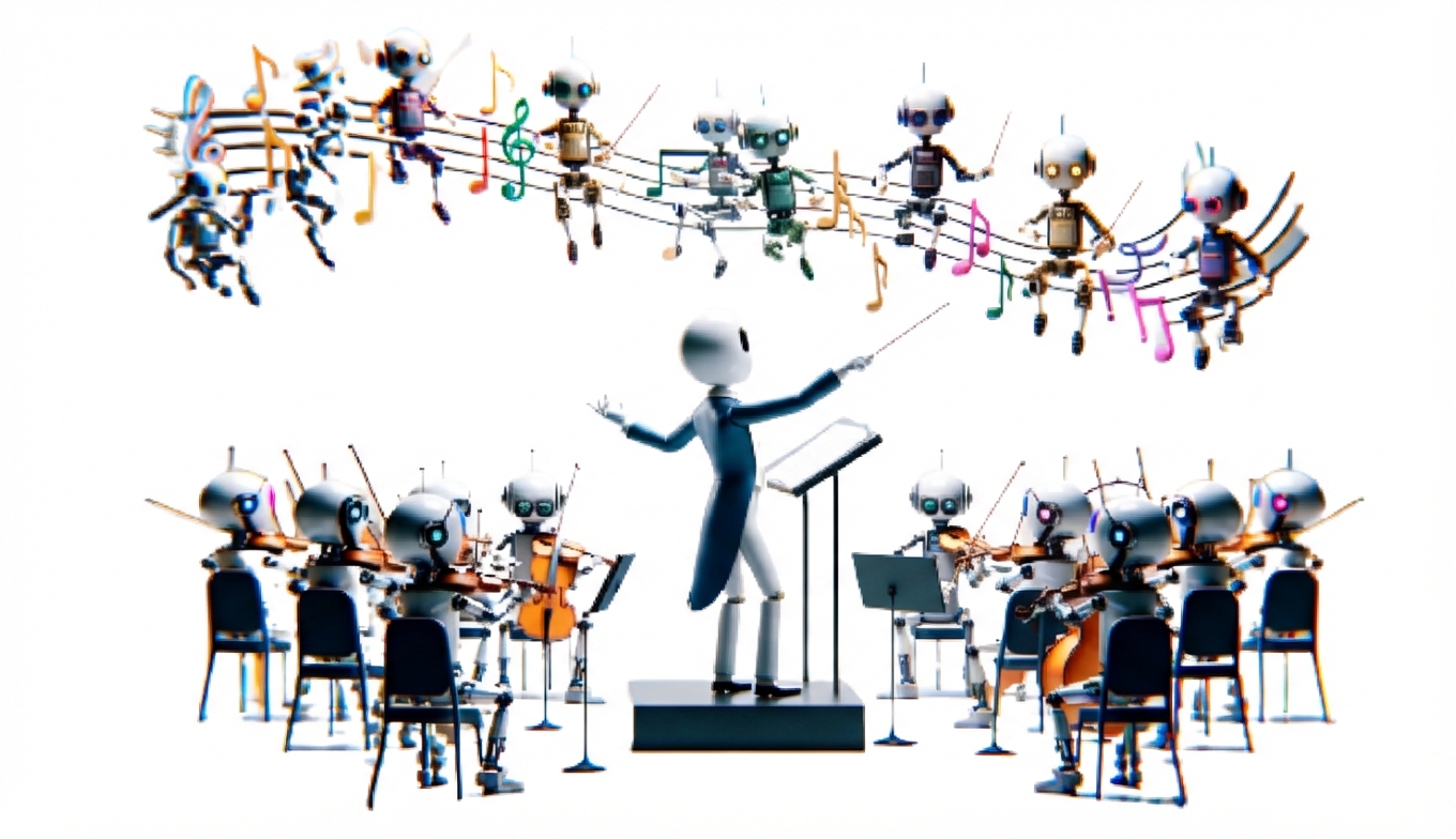 Illustration d'un orchestre