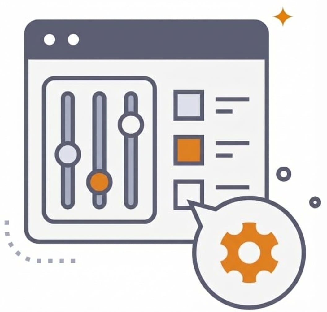 More control and customization