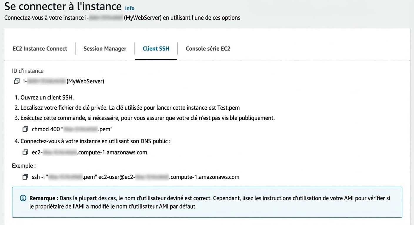 Client SSH