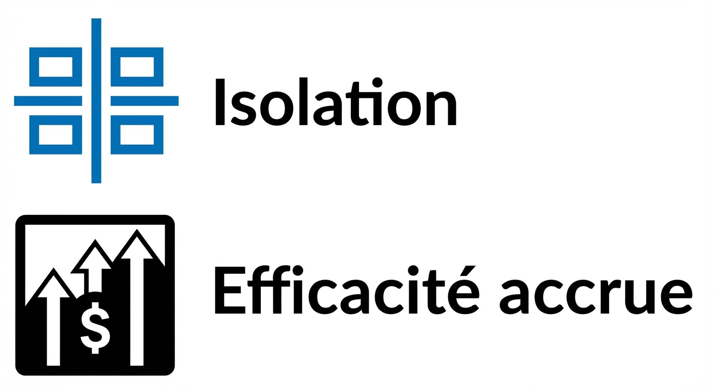 Icône montrant une efficacité accrue.