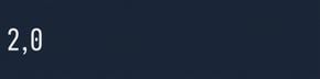 Output showing the result 2.0 without an error