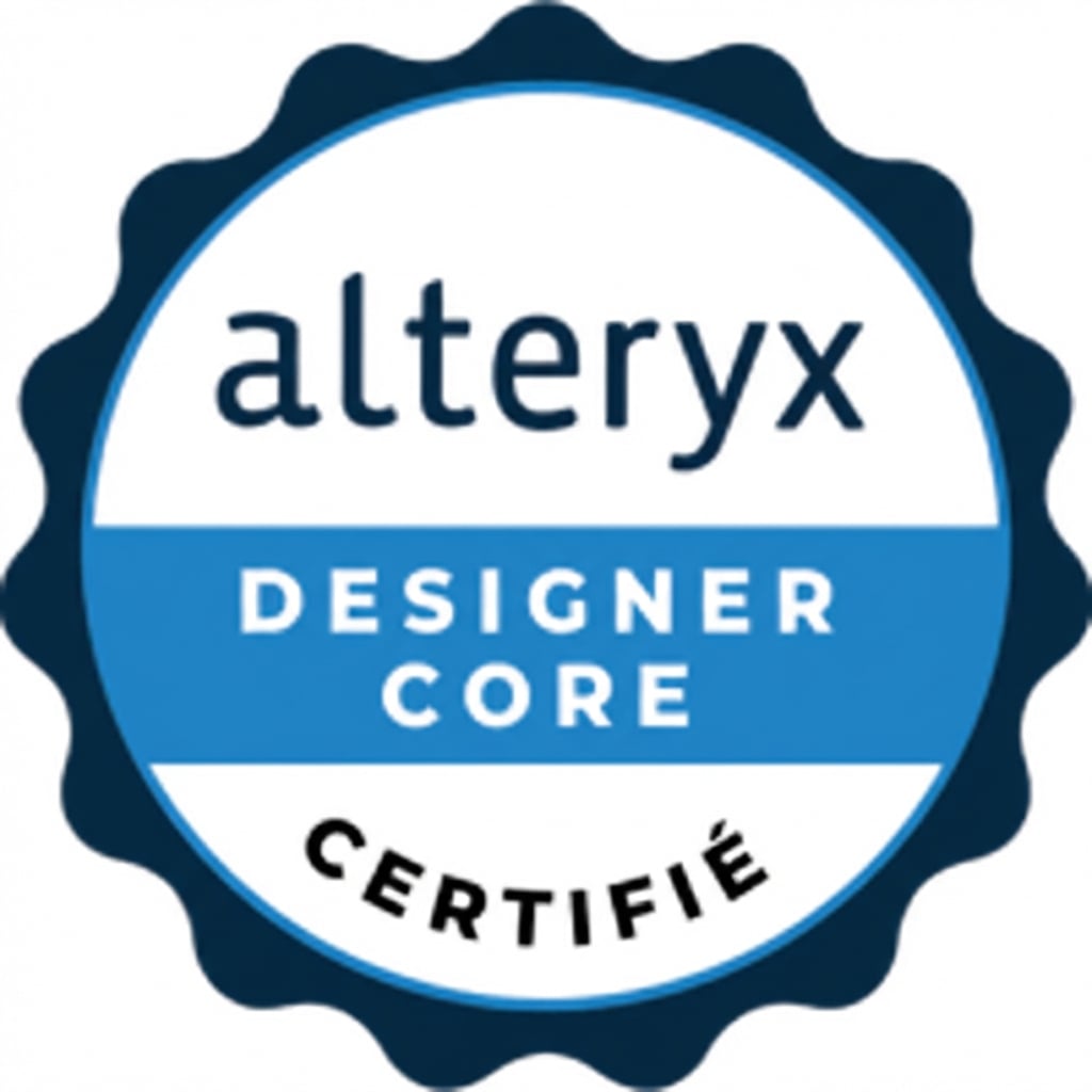 Alteryx Core Certification Logo