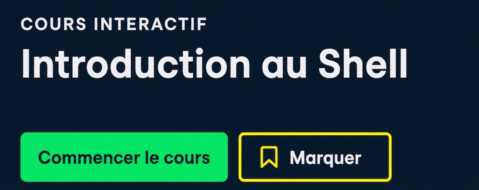 Cours DataCamp : Introduction au Shell