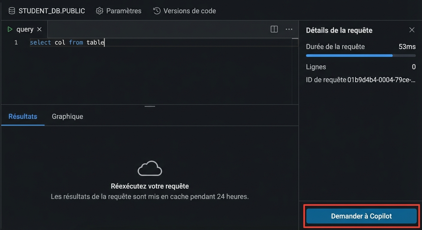 Image of Ask CoPilot button