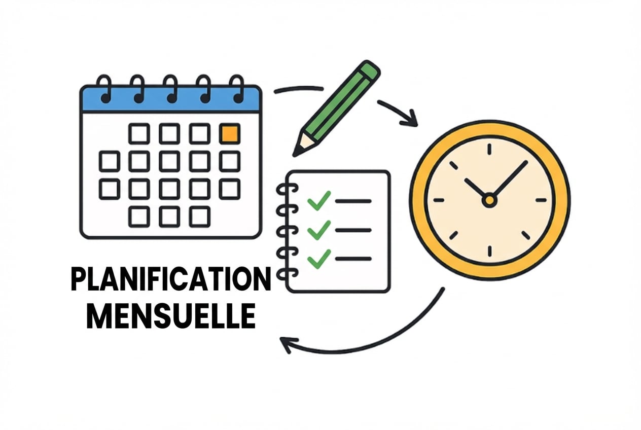 Planification mensuelle