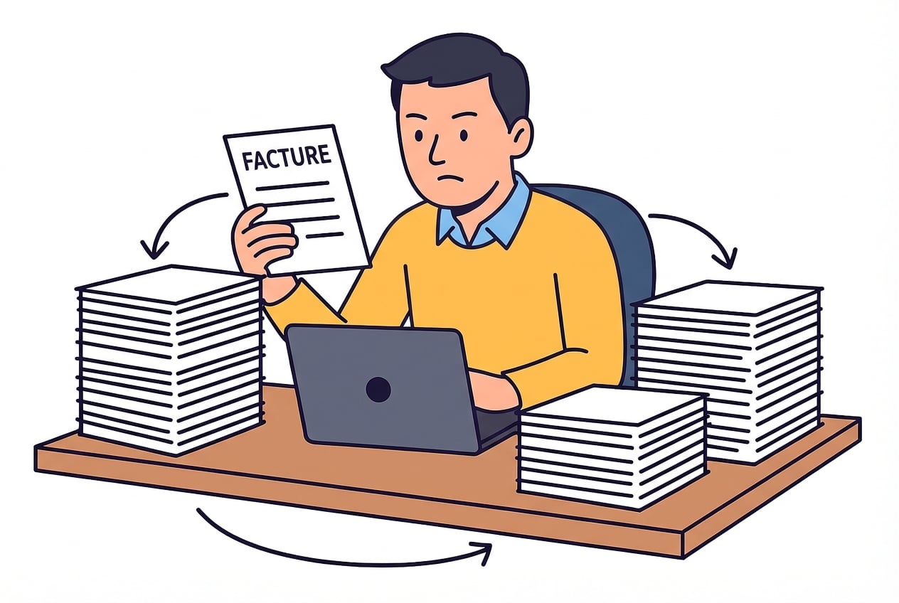 Factures s'accumulant